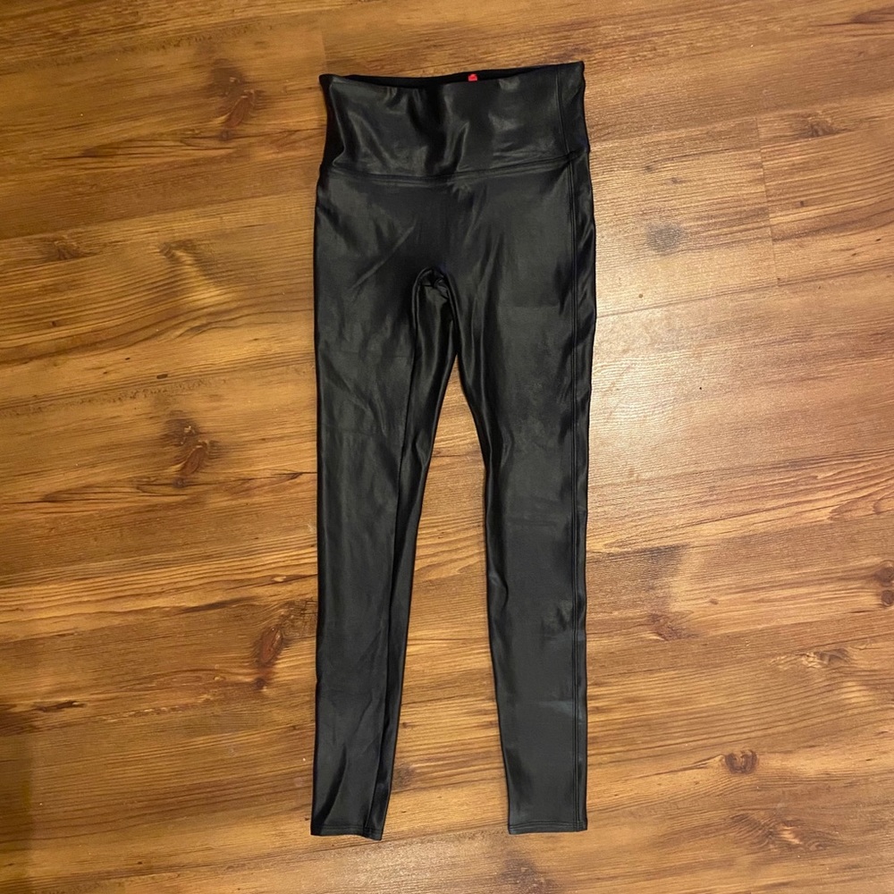 Spanx faux leather leggings New Without Tags!